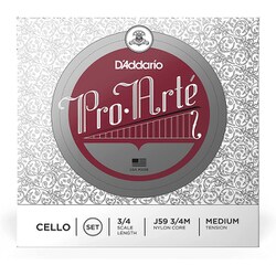 チェロ弦 PROARTE プロアルテ セット Medium Tension J59 3/4M