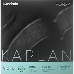 ヴィオラ弦 KAPLAN カプラン セット Long Scale / Medium Tension K410 LM