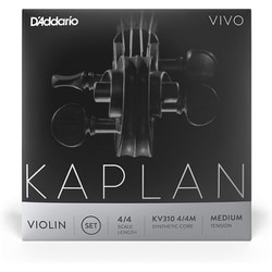 バイオリン弦 Kaplan Vivo Violin Strings セット Medium Tension KV310 4/4M