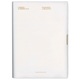 手帳 2017年12月始まり A5サイズ B-D PLUG WHITE COT-45904
