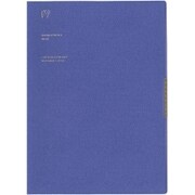 手帳 2017年12月始まり A5サイズ LEFT-D BLIZE BLUE COT-45965