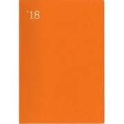手帳 2017年12月始まり A5サイズ G-MO HOOK ORANGE COT-46053