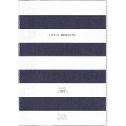 手帳 2017年12月始まり A5サイズ G-MO WIDE NAVY COT-46065