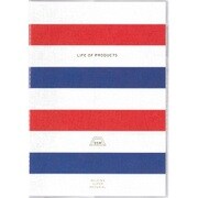 手帳 2017年12月始まり A5サイズ G-MO WIDE RED+NAVY COT-46066