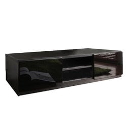 ROBIN（ロビン） 背面収納TV台 150cm ブラック M0600002