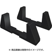 Play Station 4/Nintendo Switch 用 アジャスタブル 縦置きスタンド ブラック