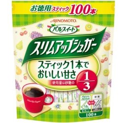 味の素 スリムアップシュガースティック 100本 160g [砂糖]