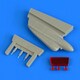 QIC48790 [F-14A/B トムキャット用チンポッド(初期型タイプ) (タミヤ用) 1/48スケール レジン製ディティールアップパーツ]