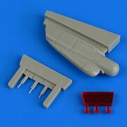 QIC48791 [F-14A/B トムキャット用チンポッド(ECM付) (タミヤ用) 1/48スケール レジン製ディティールアップパーツ]