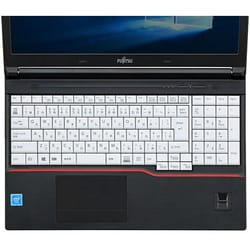 ノート用シリコンキーボードカバー 富士通 LIFEBOOK Aシリーズ用 FA-SLIFEA2W