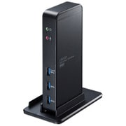 タブレットスタンド付き USB3.0 ドッキングステーション USB-CVDK3