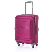ソフトスーツケース ポピュライト スピナー55 旅行日数目安:1~3泊 TSAロック搭載 40/44L(拡張機能付) レッド AA4*00001 POPULITE 55cm RED