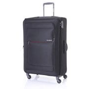 ソフトスーツケース ポピュライト スピナー66 旅行日数目安:3~7泊 TSAロック搭載 70/77L(拡張機能付) ブラック AA4*09002 POPULITE 67cm BLACK