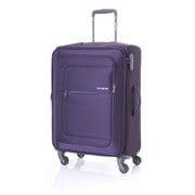 ソフトスーツケース ポピュライト スピナー77 旅行日数目安:一週間 TSAロック搭載 105/115L(拡張機能付) プラム AA4*70003 POPULITE 77cm PLUM