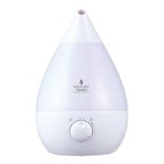 超音波式アロマ加湿器 SHIZUKU Touch 木造4～6畳/プレハブ洋室6～8畳 ホワイト AHD-017 WH