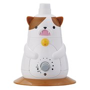 超音波式ペットボトル加湿器 ネコ（ミケ） ホワイト AHD-127 WH