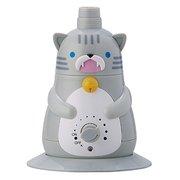 超音波式ペットボトル加湿器 ネコ（トラ） グレー AHD-127 GY