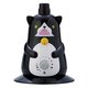 超音波式ペットボトル加湿器 ネコ（ハチワレ） ブラック AHD-127 BK