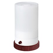 LEDライト調光機能付 加湿器 AKARI(アカリ) 4畳 ダークウッド HFT-1719DW