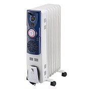 速暖機能付き オイルヒーター ホワイト OHT-1737WH