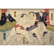 300-145 [ジグソーパズル 大相撲 錦絵 「取組の図」 300ピース]
