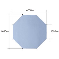 DODタケノコテント用グランドシート タケノコテント用グランドシート GS8-496 - DOD（ディーオー