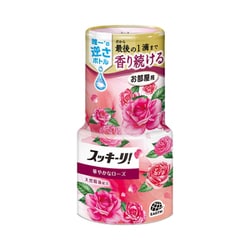 スッキーリ！ お部屋用 華やかなローズ 置き型 消臭芳香剤 400mL [消臭・芳香剤 置き型]