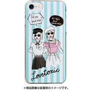 73142 [iPhone 6/iPhone 6S/iPhone 7 用 クリアハードケース Lovetoxic ガールプリント/ミント]