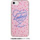 73144 [iPhone 6/iPhone 6S/iPhone 7 用 クリアハードケース Lovetoxic ネオンハートロゴ/ピンク]