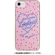 73144 [iPhone 6/iPhone 6S/iPhone 7 用 クリアハードケース Lovetoxic ネオンハートロゴ/ピンク]