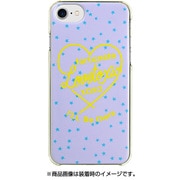 73145 [iPhone 6/iPhone 6S/iPhone 7 用 クリアハードケース Lovetoxic ネオンハートロゴ/パープル]