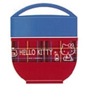 LDNC6 [超軽量コンパクト保温丼ランチジャー HELLO KITTY RED TARTAN]