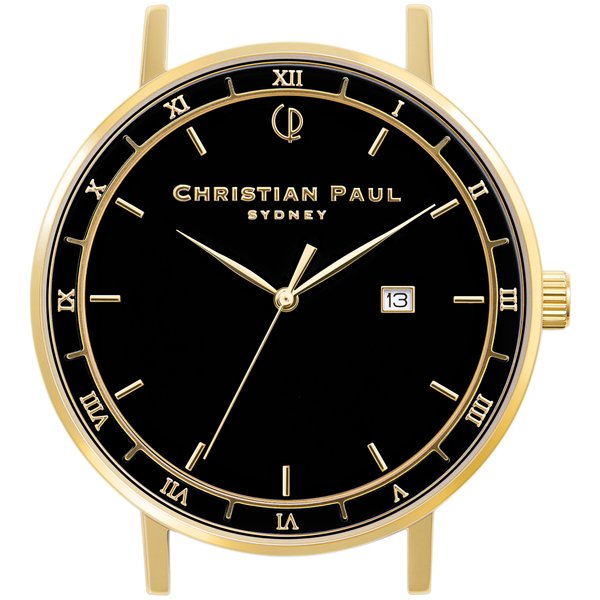 クリスチャンポール フェイスのみ 43mm 正規品 2年保証 ALP-BLK-GLD-43MM