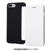 IN-P7SPSLC1/W [iPhone 8 Plus/7 Plus用 レザーフラップ付きスリムケース ホワイト]