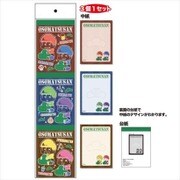 3Pメモ帳 おそ松さん2期 ウッド [約W70×H95mm]