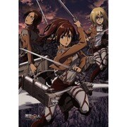 進撃の巨人 B2タペストリー サシャ＆ユミル＆クリスタ [約72.8cm×約51.5cm]