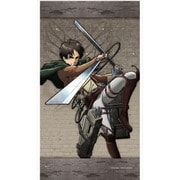 進撃の巨人 エレン カーテン [約100cm×約178cm]