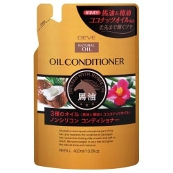ディブ 3種のオイル コンディショナー （馬油・椿油・ココナッツオイル） つめかえ用 400ml [コンディショナー]