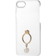 PM-A17MPVRJ01 [iPhone 8用 シェルカバー リング付 女子向 指輪 リング]