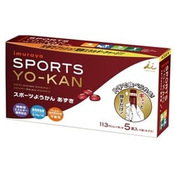 井村屋 5本入スポーツようかんあずき 40g×5本 [機能性食品・菓子]