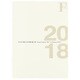 2018 FOB A5 ダイアリーノート (M) 白 PBF48W18