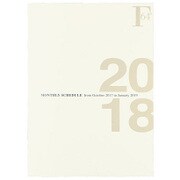 2018 FOB A5 ダイアリーノート (M) 白 PBF48W18