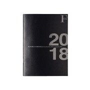 2018 FOB A6 ミニダイアリーノート (M) 黒 PBF55K18