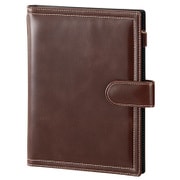 K/W A5 システムカバー 本革調ホックベルト ダークブラウン WAF64E