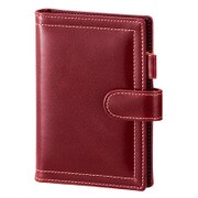 K/W ポケットサイズ システムカバー 本革調ホックベルト ワイン WPF69Z