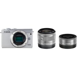 ヨドバシ.com - キヤノン Canon EOS M100 ダブルレンズキット ホワイト ...