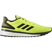 CG3361-265 [メンズ ランニングシューズ response BOOST LT (レスポンスブースト LT) ソーラーイエロー/トレースグレーメットF17/ランニングホワイト 26.5cm]