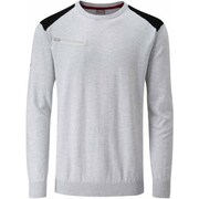 PING17FW プラト セーター Plato Sweater シルバーマール/ブラック L [長袖クルーネックセーター]