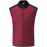 PING17FW バークレー ベスト Barkley Vest レッドウッド/ブラック M [フルジップ中綿ベスト]