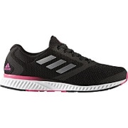 CG5342-225 [レディース ランニングシューズ Mana BOUNCE racer knit (マナ バウンスレーサー ニット) コアブラック/シルバーメット/ショックピンクS16 22.5cm]